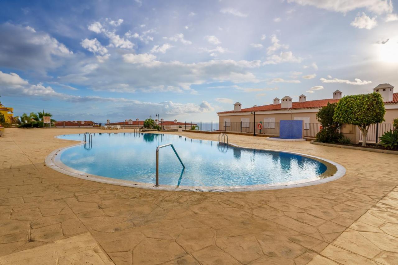 Santiago Seaview - Sun Terrace And Pool Apartment Пуерто де Сантяго Екстериор снимка