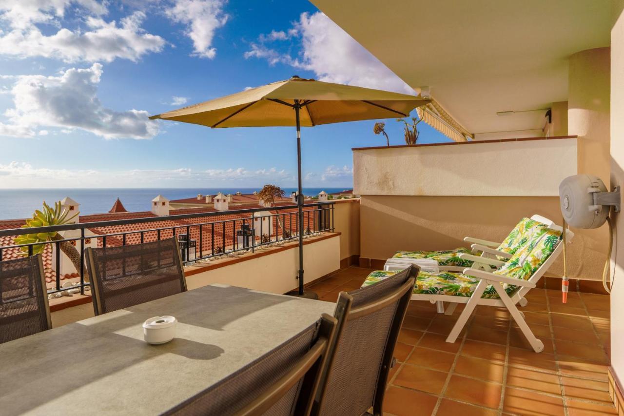 Santiago Seaview - Sun Terrace And Pool Apartment Пуерто де Сантяго Екстериор снимка