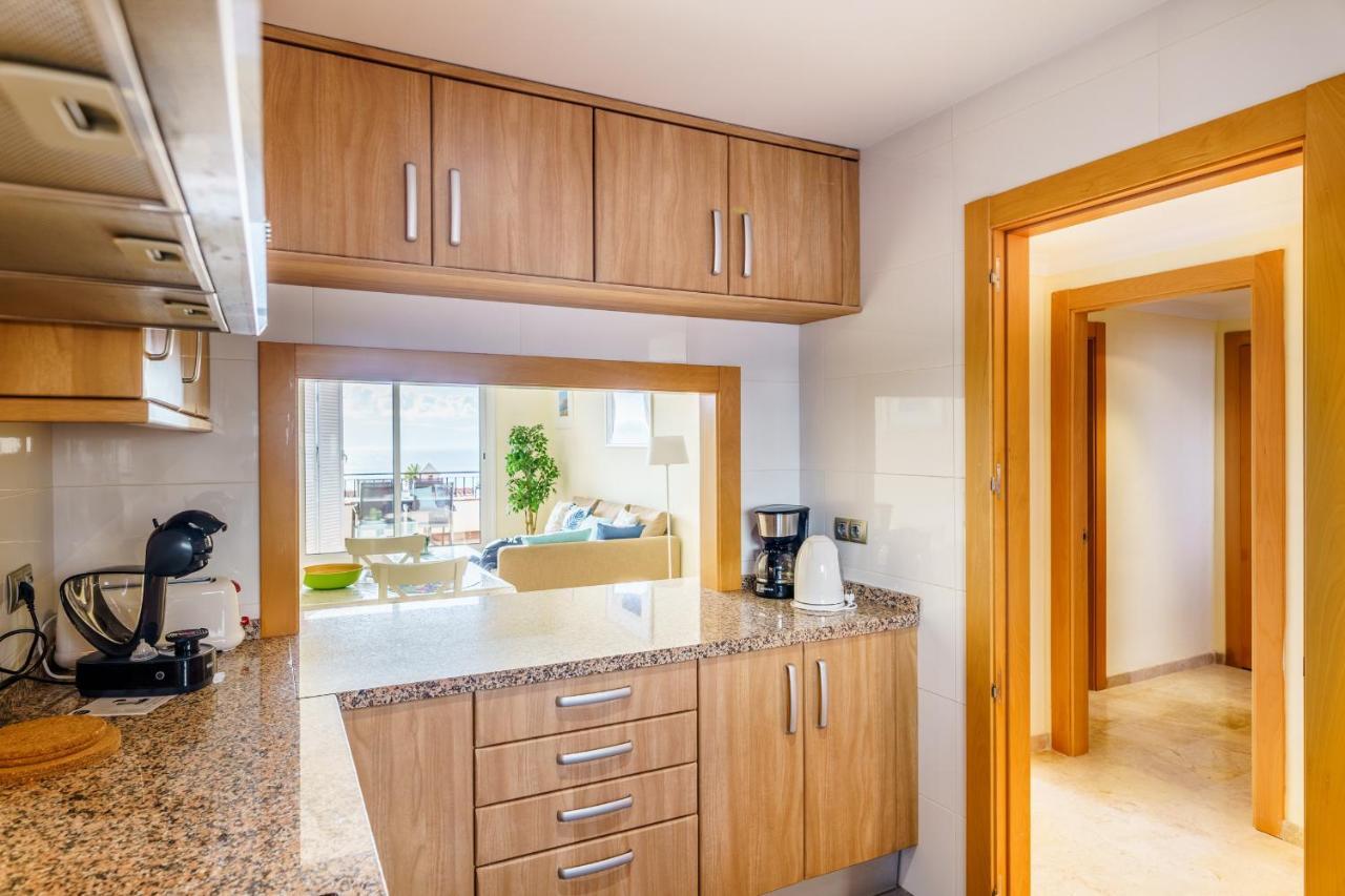 Santiago Seaview - Sun Terrace And Pool Apartment Пуерто де Сантяго Екстериор снимка