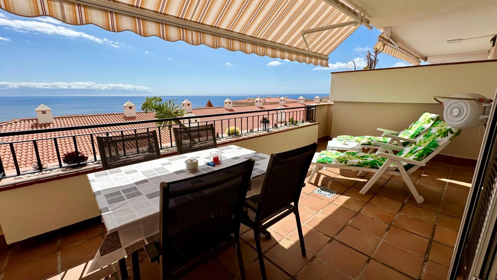 Santiago Seaview - Sun Terrace And Pool Apartment Пуерто де Сантяго Екстериор снимка